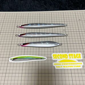 【新品未使用 限定値下げ】セカンドステージ 新作プロトジグ 3点 ステッカー付き