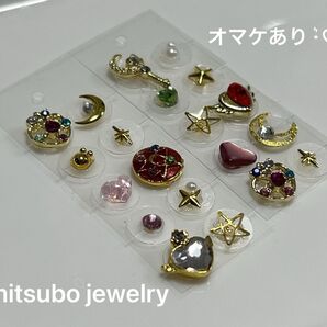人気No.1 耳つぼジュエリー20粒 セーラームーン風