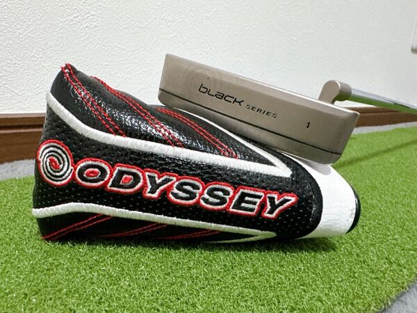 ODYSSEY black series 1 パター ヘッドカバー付き