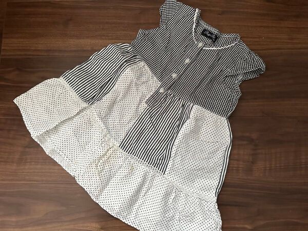 半袖 ワンピース キッズ 110