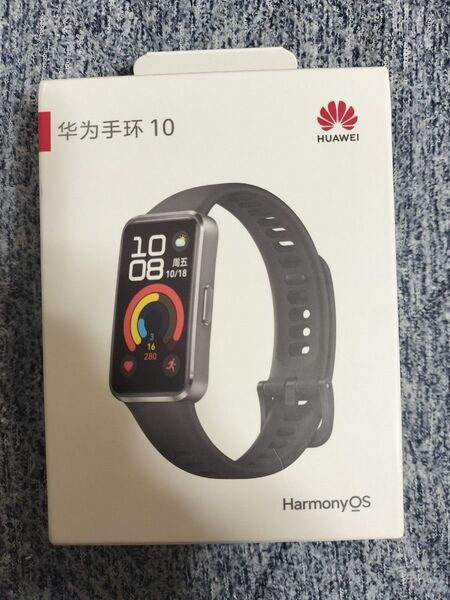 HUAWEI Band 10 スマートウォッチ ファーウェイ ブラック 輸入品 フィルム付