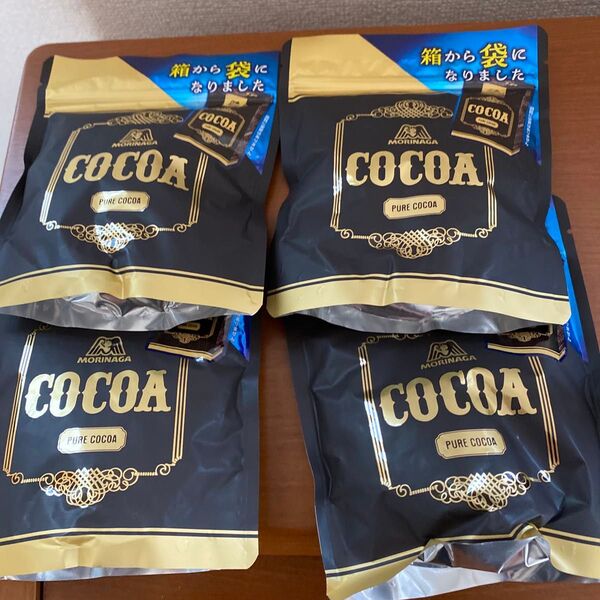 新品未開封 森永製菓 純ココア110g4袋 ポリフェノール貧血予防