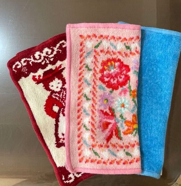 フェイラー ハンカチ 3枚 used