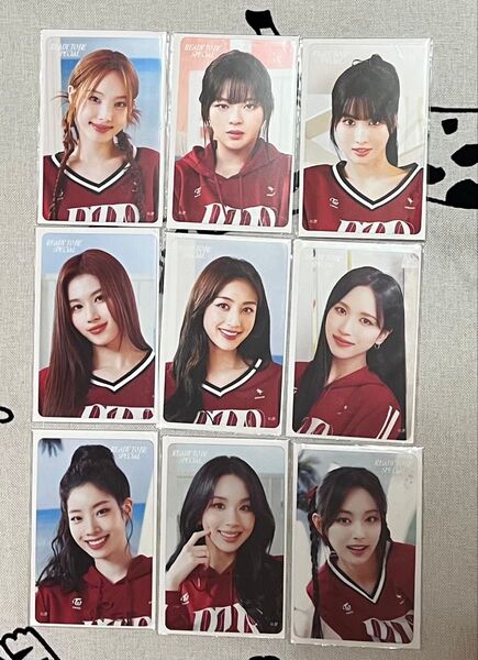 TWICE READY TO BE SPECIAL クリアトレカ 9枚セット コンプ オール