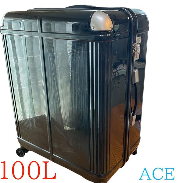 ACE エース 大容量 キャリーケース TSA スーツケース 100L ブラック