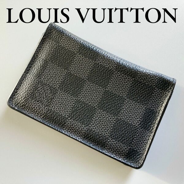 特価 LOUIS VUITTON ルイヴィトン 名刺入れ カードケース パスケース ダミエグラフィット メンズ レディース