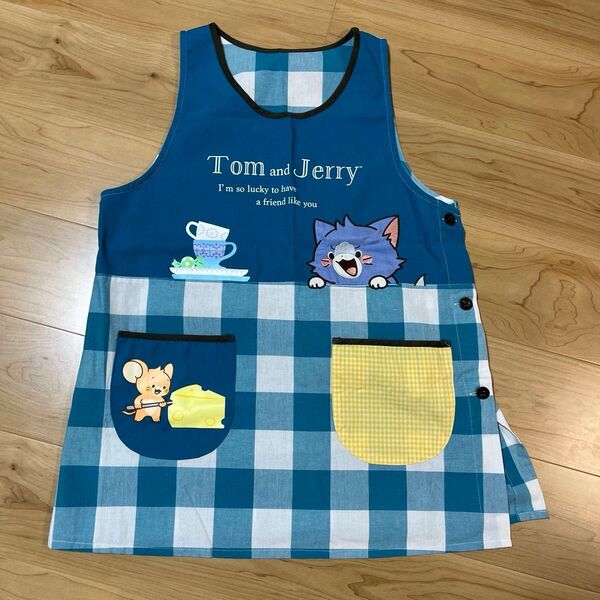 トムとジェリー エプロンM〜L