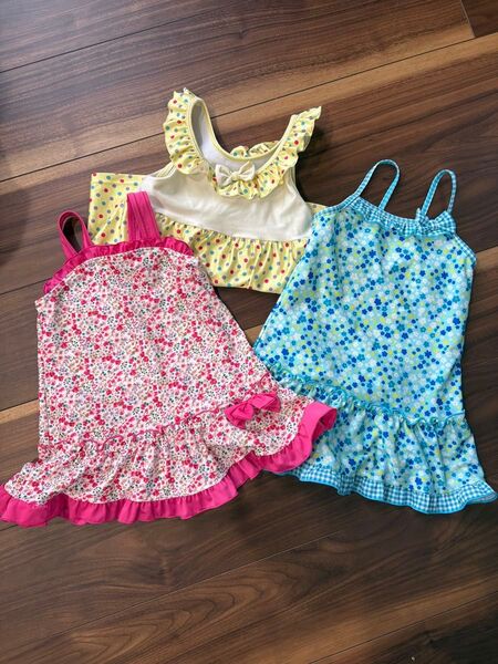 【3点まとめ売り】ワンピース 水着 キッズ 女の子