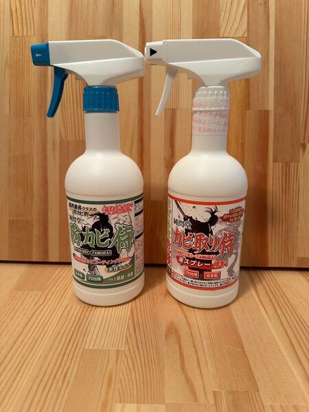 純閃堂 カビ取り侍 水性&液スプレー 2本セット