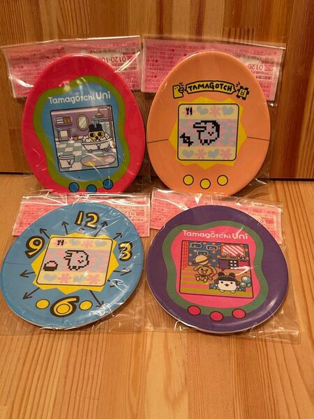 非売品 たまごっち メラミン製プレート 4枚セット 未使用