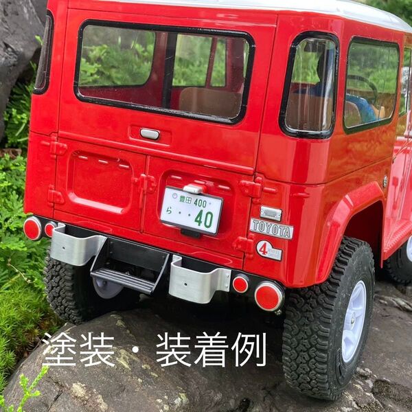 タミヤCC-02 ランクルFJ40用 ディテールUPパーツ リア