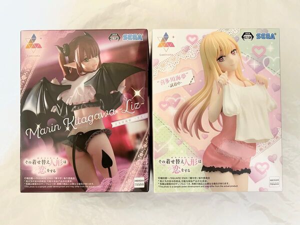 その着せ替え人形は恋をする 喜多川海夢 Luminasta 試着中 リズ フィギュア 2種セット