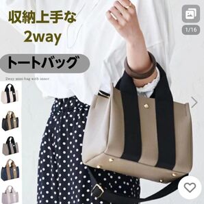 ミニト―トバック2wayインナーバック付ICカ―ド収納