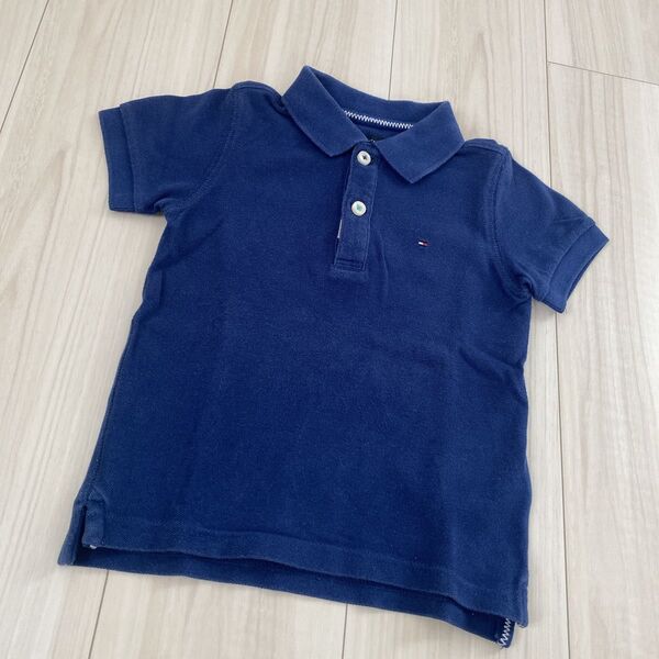 TOMMY HILFIGERネイビー ポロシャツ 92