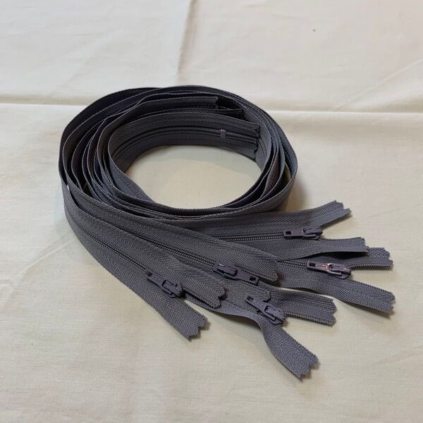 YKKコイルファスナー エフロン 50cm グレー 5本