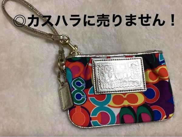 コーチ COACH ポーチ 小銭入れ コインケース カードケース 美品