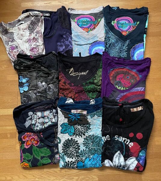 Desigual★ロンT等★10枚セット★S~Mサイズ★