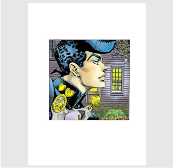 『ジョジョの奇妙な冒険 Part4 ダイアモンドは砕けない』 複製原画 東方仗助 新品未開封 荒木飛呂彦展