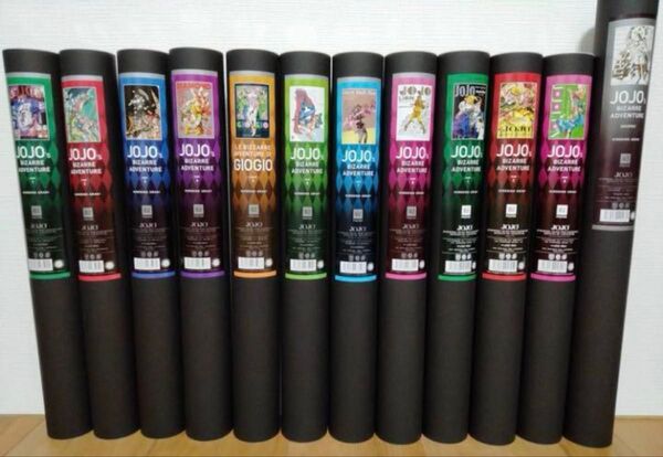 ジョジョの奇妙な冒険 荒木飛呂彦原画展 金沢 ポスター 12種 新品未開封 送料無料