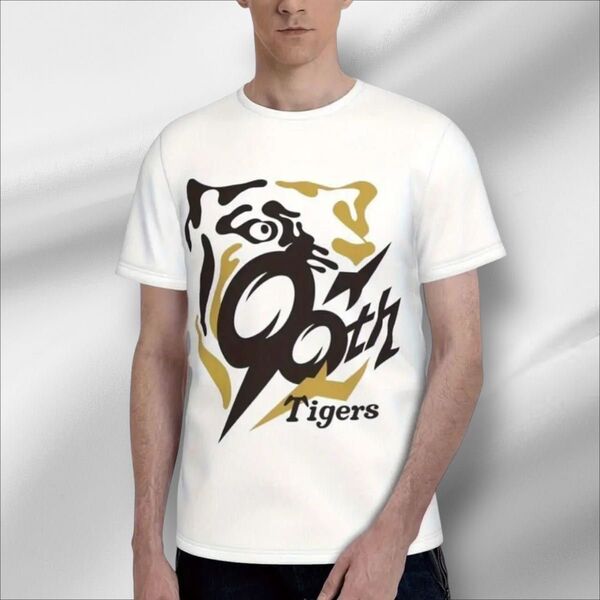 新品 阪神タイガースチーム90周年記念メンズTシャツ-数量限定 サイズ:XL