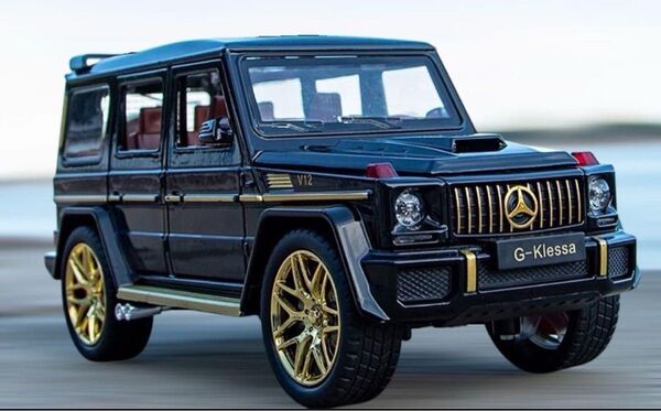 新品 メルセデスベンツAMG G63-ミニカー 亜鉛合金車,1:24 残り1点!