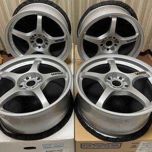 未使用 鍛造 レイズ SR05F グラムライツ 57F 8.5J-18 +45 114.3 GRヤリス WRX 軽量 ホイール