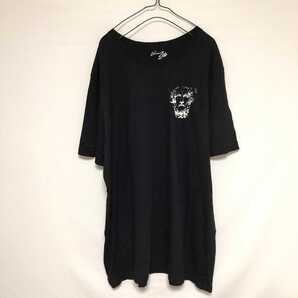 古着 デザイン 半袖Tシャツ おじさん 神様 GOD 黒 ブラック