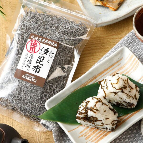 徳用 成城石井 北海道産昆布使用 細切り汐昆布 200g 塩昆布