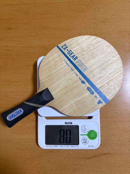 VICTAS ZX-GEAR FIBER 卓球ラケット 80g