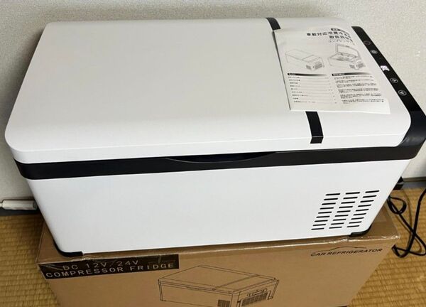 【新品未使用】冷蔵急速冷凍庫19L(車載家庭両用)