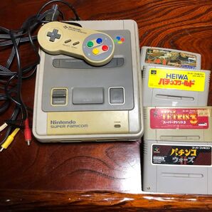 スーパーファミコン 本体 コントローラー ソフト3本セット ジャンク品