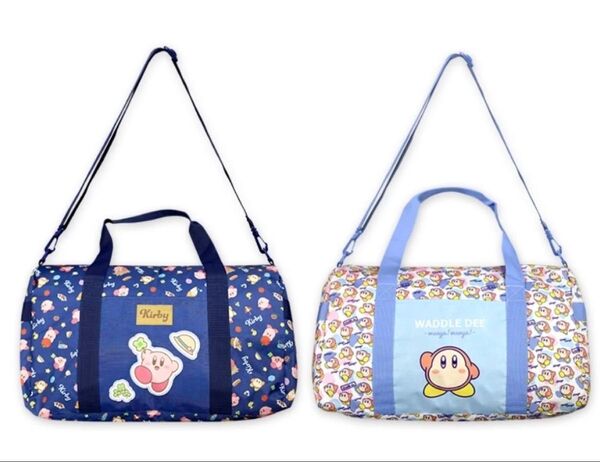 【新品・未使用】星のカービィ 2way 大容量ボストンバッグ 全2種セット