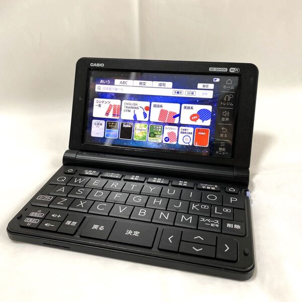 【美品】 カシオ 電子辞書 高校生モデル XD SX4900 Wi-Fi対応 黒
