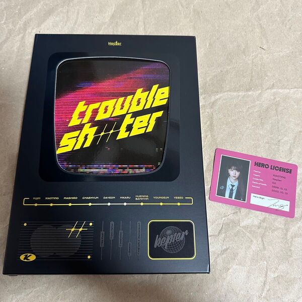 kep1er TROUBLESHOOTER CD アルバム シャオティン
