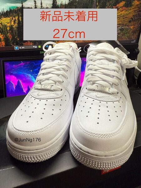Supreme Nike Air Force 1 “White 27cm”