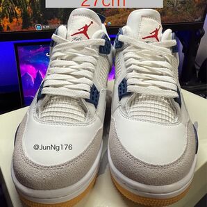 Nike SB Air Jordan 4 Retro SP "Summit White/Navy"