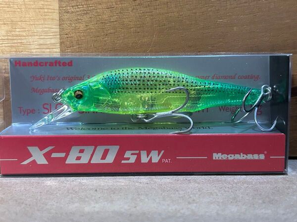 Megabass X-80SW SP-C SS CHART MULLET メガバス X-80SW チャートマレット 2025福袋