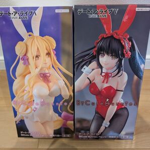 未開封 デート・ア・ライブⅤ BiCute Bunnies Figure 時崎狂三 星宮六喰 フィギュア 2体セット