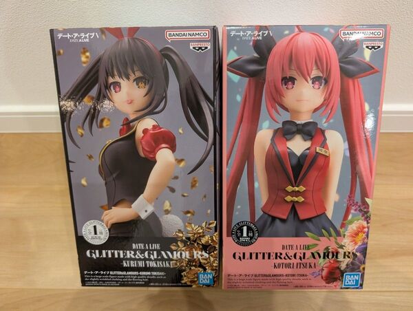 未開封 デート・ア・ライブⅤ GLITTER GLAMOURS 時崎狂三 五河琴里 フィギュア 2体セット