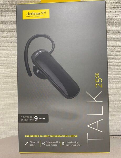 【新品未開封】Jabra Talk 25 SE ブラック ジャブラ ワイヤレスイヤホン①