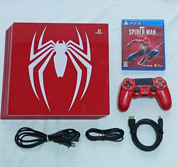 PS4 Pro 7100B 本体 スパイダーマン リミテッドエディション