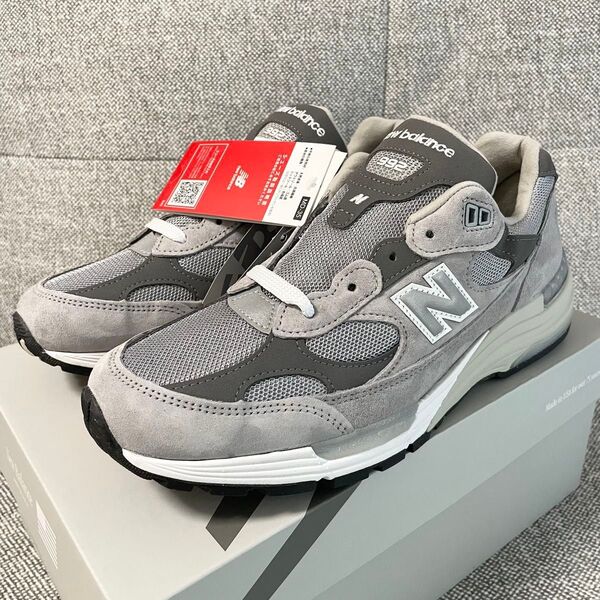 新品未使用 new balance U 992 GY ニューバランス 正規店 購入 27.5cm グレー 990 991 993
