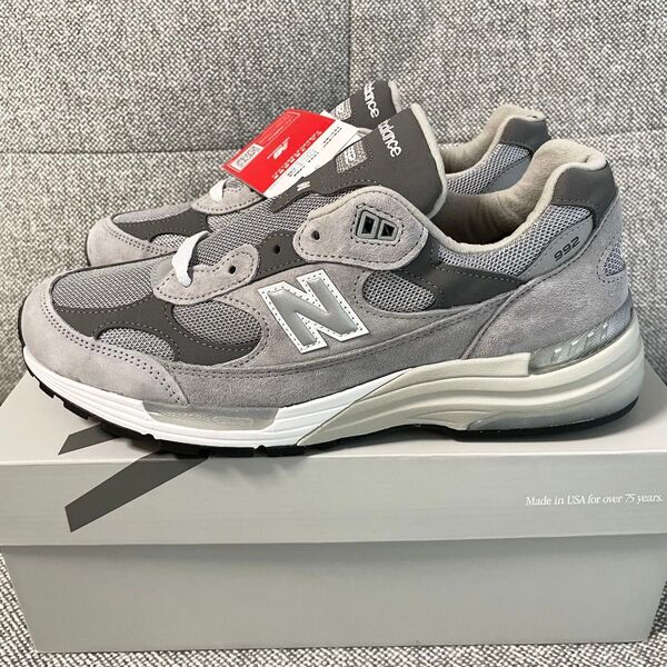 新品未使用 new balance U 992 GY ニューバランス 正規店 購入 27.5cm グレー 990 991 993