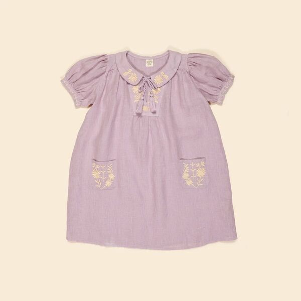 apolina Nora Dress - Lavender 2-3y