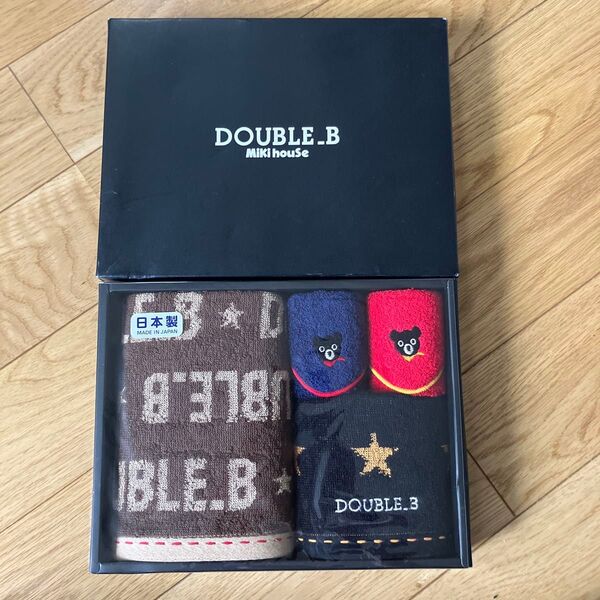 DOUBLE.B タオルセット 日本製
