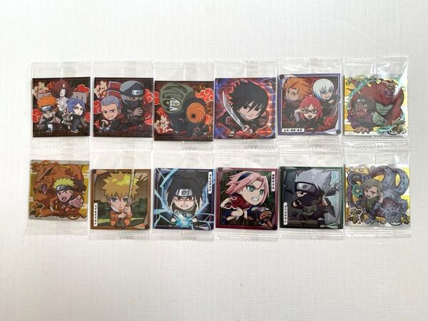 にふぉるめーしょん NARUTO-ナルト- 疾風伝 忍界シールウエハース 12枚セット