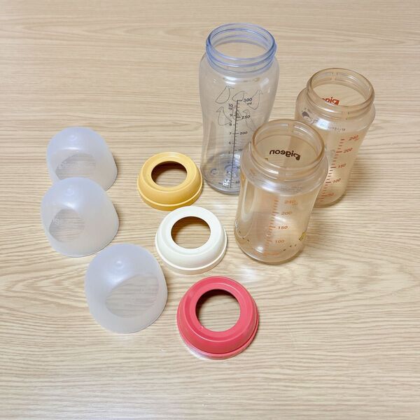 ピジョン 母乳実感 哺乳びん 240ml 上質なプラスチック 軽くて割れにくい 300ml 3本セット