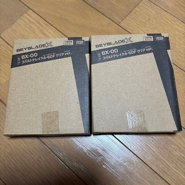 ベイブレードX コバルトドレイク4-60F クリア
