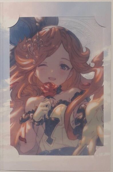 サラ 2025 バレンタイン お返し グラブル 色紙 ポストカード グランブルーファンタジー 手紙 ポラロイド