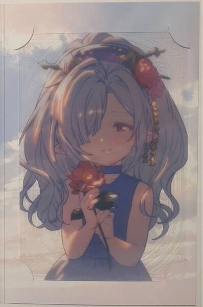 ニオ 2025 バレンタイン お返し グラブル 色紙 ポストカード グランブルーファンタジー 手紙 ポラロイド